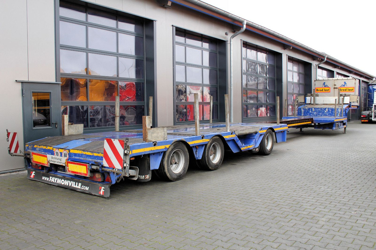 Faymonville 3-Achs Multimax F-S43-1AAF teleskop Radmulde - Puspiekabe zema profila platforma: foto 2 Faymonville 3-Achs Multimax F-S43-1AAF teleskop Radmulde - Puspiekabe zema profila platforma: foto 2