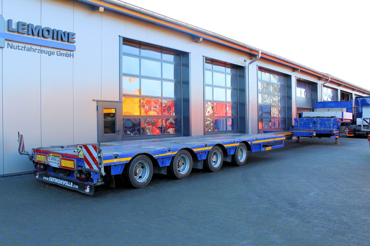 Faymonville 4-Achs Multimax STN-4AX teleskopierbar+Lenkachse - Puspiekabe zema profila platforma: foto 3 Faymonville 4-Achs Multimax STN-4AX teleskopierbar+Lenkachse - Puspiekabe zema profila platforma: foto 3