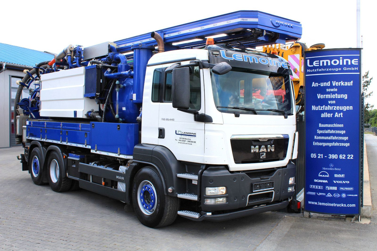 MAN TGS 28.440 6x2 Kroll 14,5m³ W-Rückgewinner KOMBI - Asenizācijas mašīna: foto 1 MAN TGS 28.440 6x2 Kroll 14,5m³ W-Rückgewinner KOMBI - Asenizācijas mašīna: foto 1