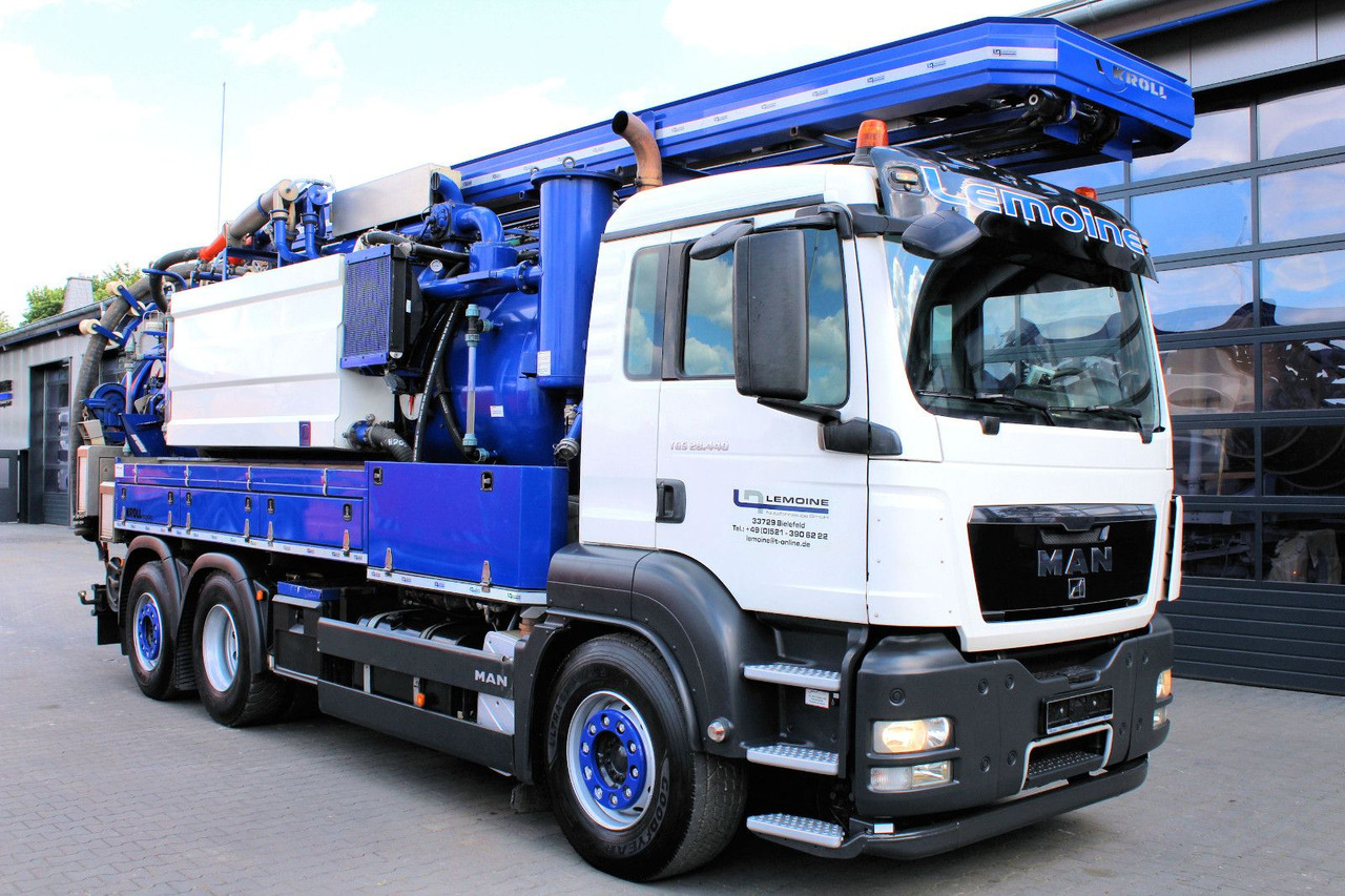 MAN TGS 28.440 6x2 Kroll 14,5m³ W-Rückgewinner KOMBI - Asenizācijas mašīna: foto 2 MAN TGS 28.440 6x2 Kroll 14,5m³ W-Rückgewinner KOMBI - Asenizācijas mašīna: foto 2