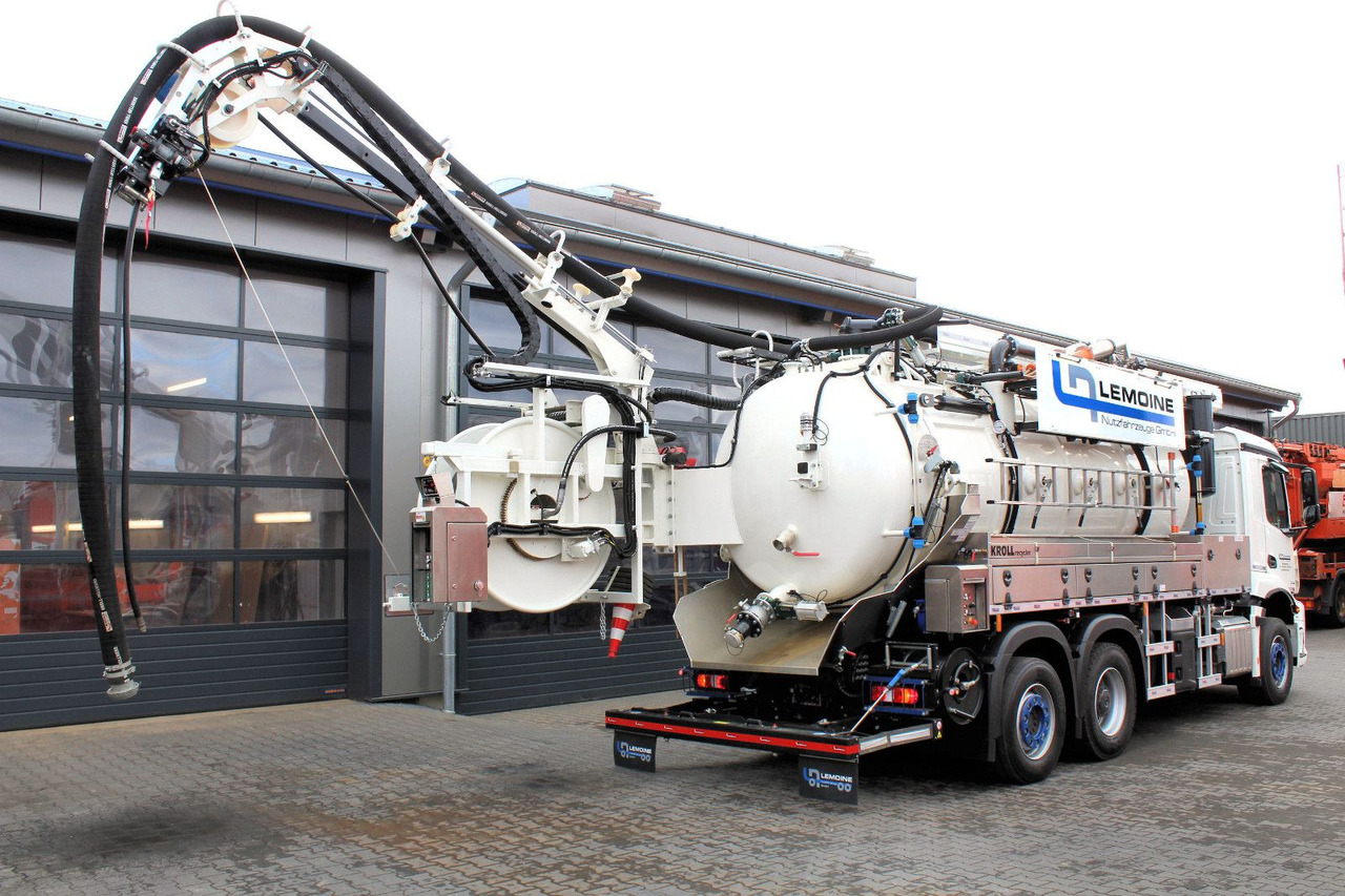 Asenizācijas mašīna Mercedes-Benz AROCS 2546 6x2 Kroll 14m³ WRG Wasserrückgewinner: foto 8