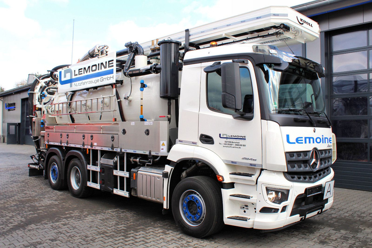 Mercedes-Benz AROCS 2546 6x2 Kroll 14m³ WRG Wasserrückgewinner - Asenizācijas mašīna: foto 2 Mercedes-Benz AROCS 2546 6x2 Kroll 14m³ WRG Wasserrückgewinner - Asenizācijas mašīna: foto 2