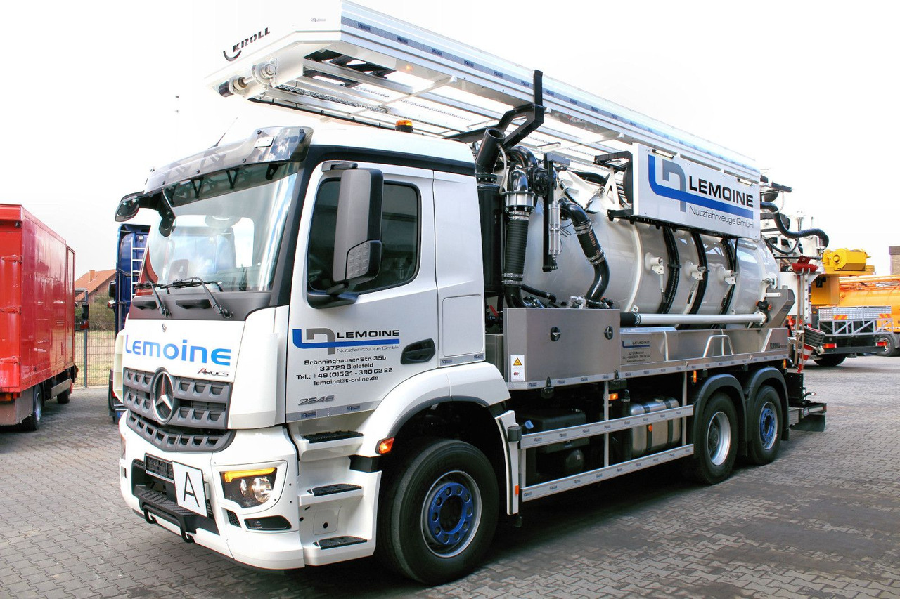 Mercedes-Benz AROCS 2546 6x2 Kroll 14m³ WRG Wasserrückgewinner - Asenizācijas mašīna: foto 3 Mercedes-Benz AROCS 2546 6x2 Kroll 14m³ WRG Wasserrückgewinner - Asenizācijas mašīna: foto 3