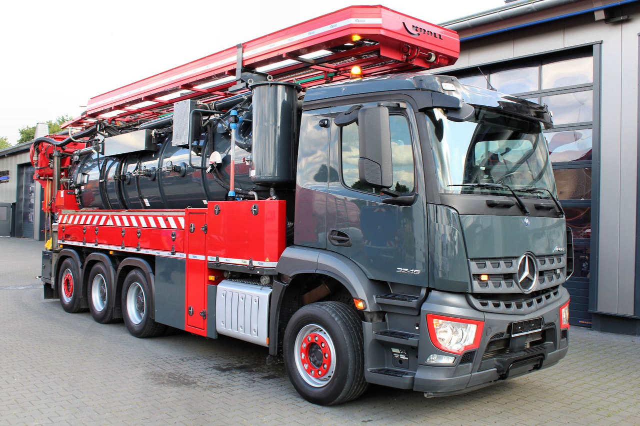 Mercedes-Benz AROCS 3246 8x4 Kroll 16m³ WRG Winterheizung -15C - Asenizācijas mašīna: foto 1 Mercedes-Benz AROCS 3246 8x4 Kroll 16m³ WRG Winterheizung -15C - Asenizācijas mašīna: foto 1