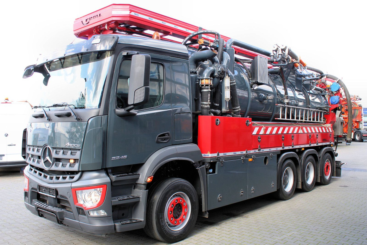 Mercedes-Benz AROCS 3246 8x4 Kroll 16m³ WRG Winterheizung -15C - Asenizācijas mašīna: foto 2 Mercedes-Benz AROCS 3246 8x4 Kroll 16m³ WRG Winterheizung -15C - Asenizācijas mašīna: foto 2