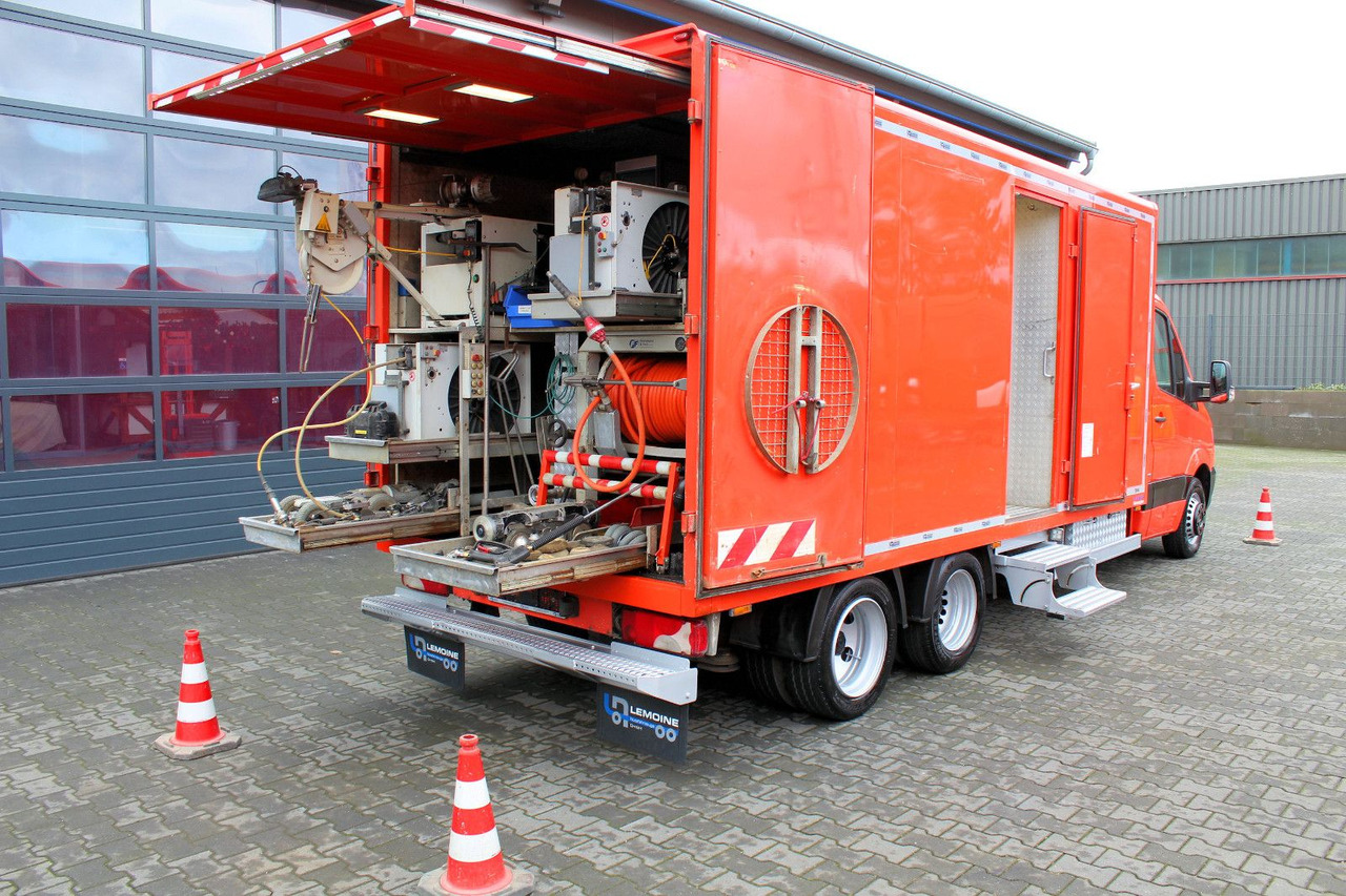 Mercedes-Benz Sprinter 719 V6 CDI 2m³HD-Spül+IBAK TV-Kanal 3D - Asenizācijas mašīna: foto 1 Mercedes-Benz Sprinter 719 V6 CDI 2m³HD-Spül+IBAK TV-Kanal 3D - Asenizācijas mašīna: foto 1