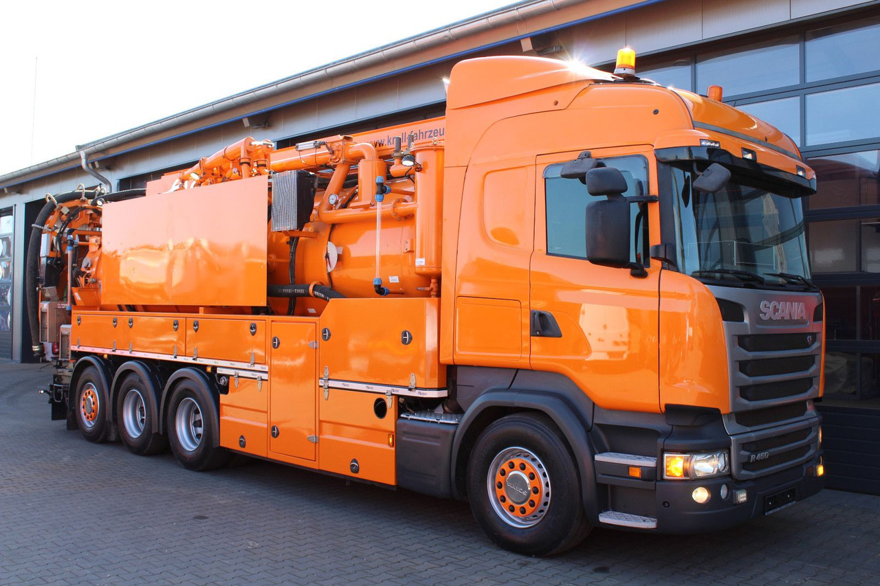 Scania R450 8x4 Kroll 19m³ Wasserrückgewinner Kombi-HD - Asenizācijas mašīna: foto 2 Scania R450 8x4 Kroll 19m³ Wasserrückgewinner Kombi-HD - Asenizācijas mašīna: foto 2