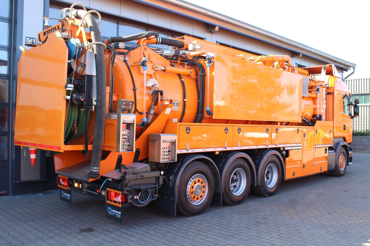 Scania R450 8x4 Kroll 19m³ Wasserrückgewinner Kombi-HD - Asenizācijas mašīna: foto 3 Scania R450 8x4 Kroll 19m³ Wasserrückgewinner Kombi-HD - Asenizācijas mašīna: foto 3