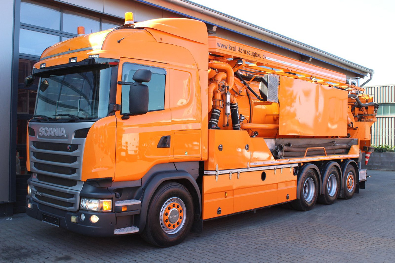 Scania R450 8x4 Kroll 19m³ Wasserrückgewinner Kombi-HD - Asenizācijas mašīna: foto 4 Scania R450 8x4 Kroll 19m³ Wasserrückgewinner Kombi-HD - Asenizācijas mašīna: foto 4