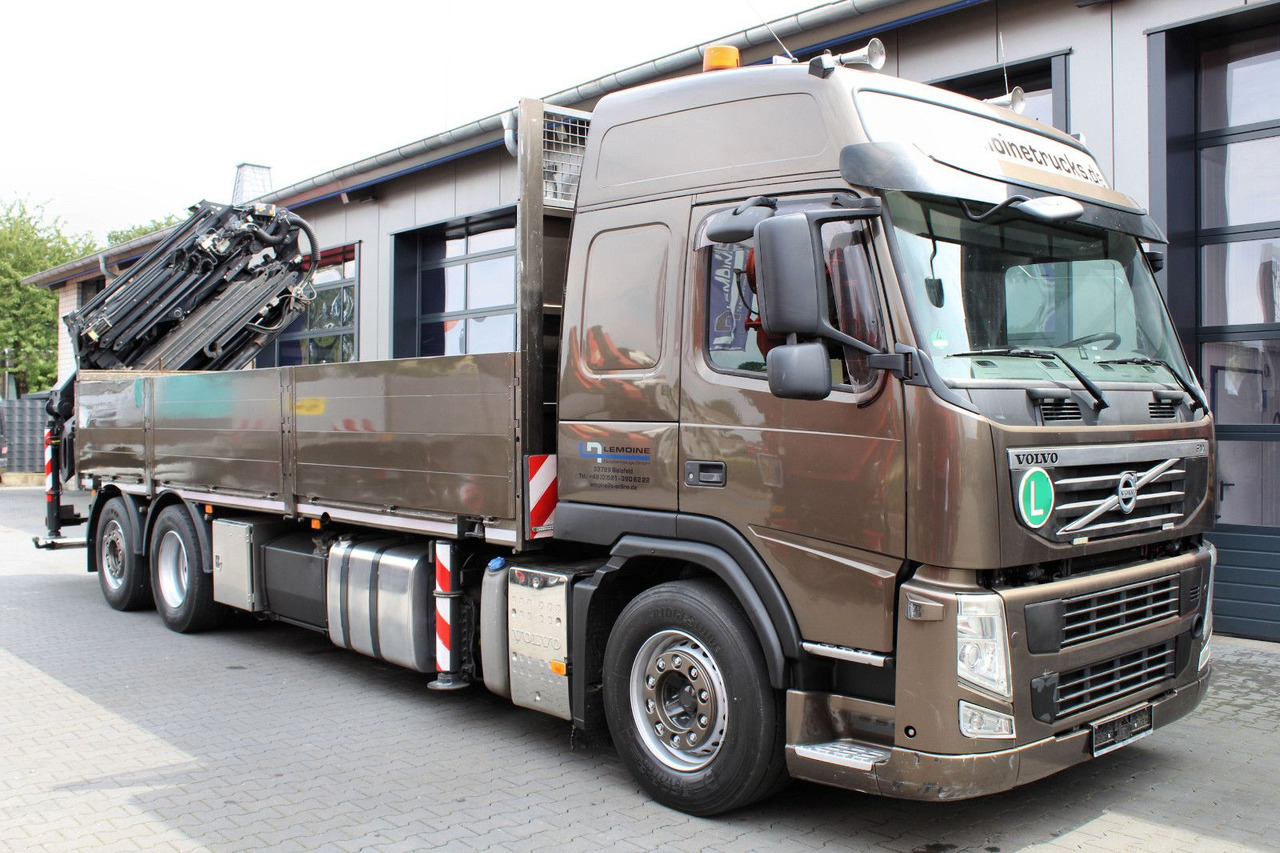 Volvo FM 420 6x2 Container-Pritsche+Kran PK 34.002+JIB - Bortu kravas automašīna/ Platforma, Kravas auto ar manipulatoru: foto 2 Volvo FM 420 6x2 Container-Pritsche+Kran PK 34.002+JIB - Bortu kravas automašīna/ Platforma, Kravas auto ar manipulatoru: foto 2