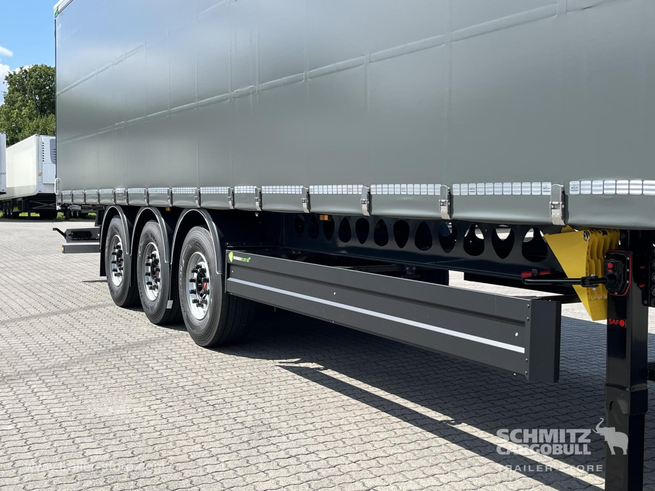 Jaunā Tenta puspiekabe BERGER Auflieger Curtainsider Standard: foto 12