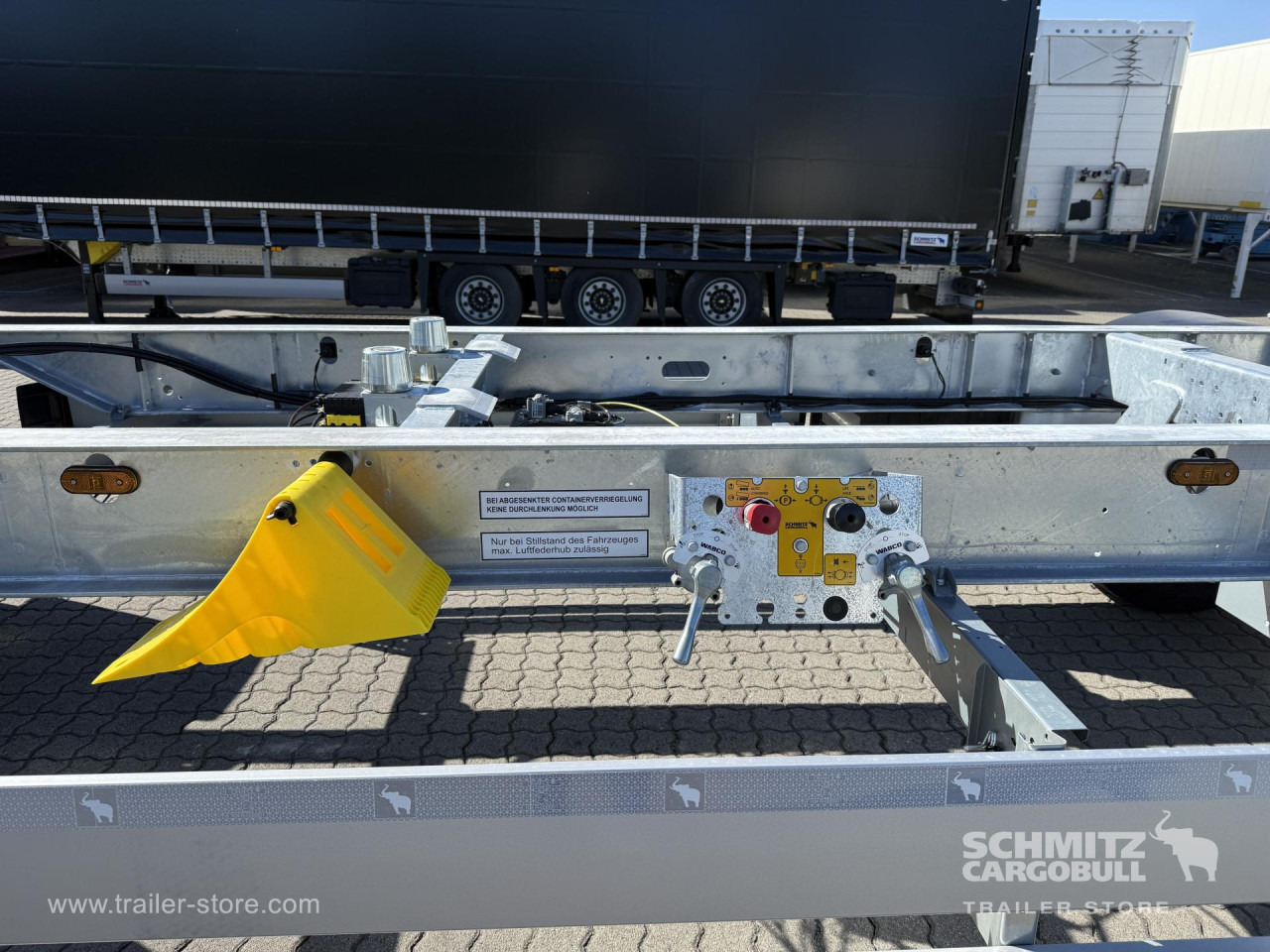 SCHMITZ Anhänger Wechselfahrgestell Maxiausführung - Piekabe noņemamā virsbūve/ Konteineru vedējs: foto 2 SCHMITZ Anhänger Wechselfahrgestell Maxiausführung - Piekabe noņemamā virsbūve/ Konteineru vedējs: foto 2