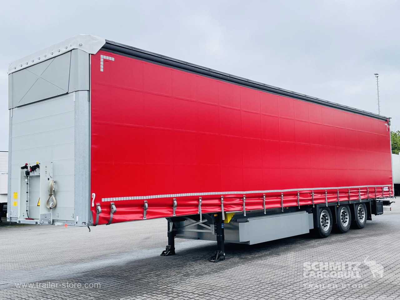 SCHMITZ Auflieger Curtainsider Mega - Tenta puspiekabe: foto 1 SCHMITZ Auflieger Curtainsider Mega - Tenta puspiekabe: foto 1
