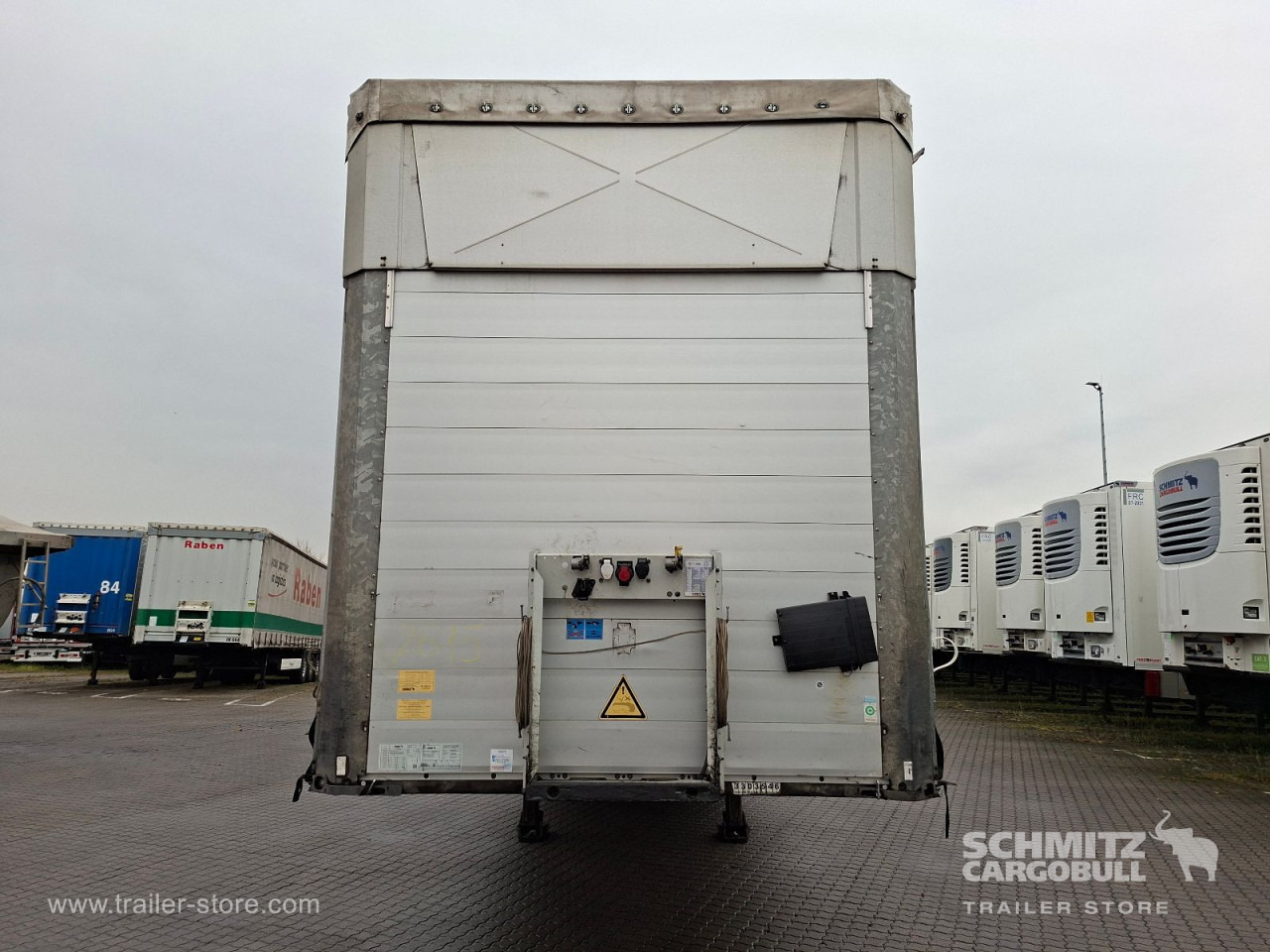 Tenta puspiekabe SCHMITZ Auflieger Curtainsider Mega: foto 13