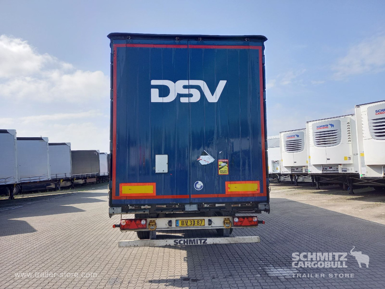 Tenta puspiekabe SCHMITZ Auflieger Curtainsider Standard: foto 8