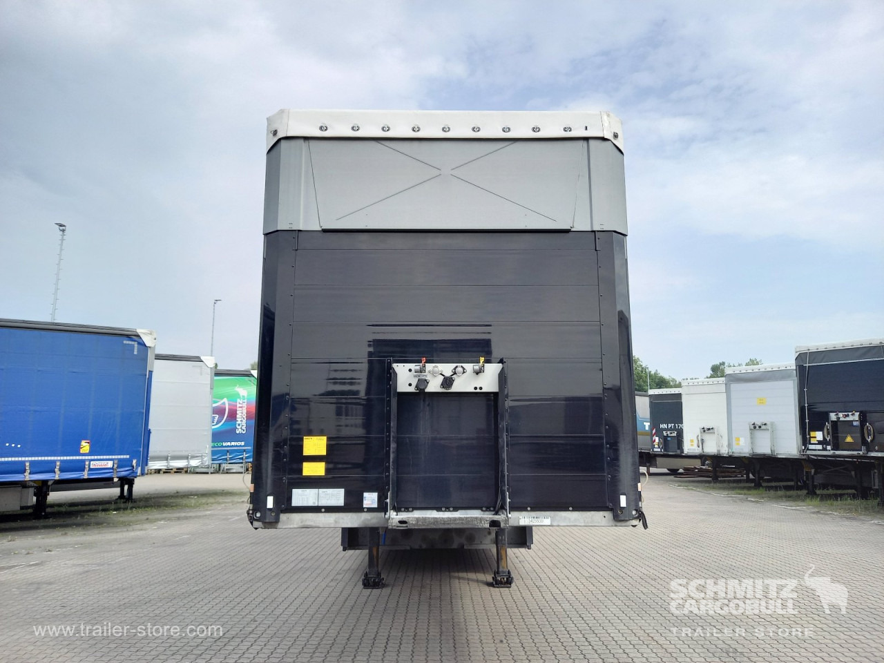 Tenta puspiekabe SCHMITZ Auflieger Curtainsider Standard: foto 13