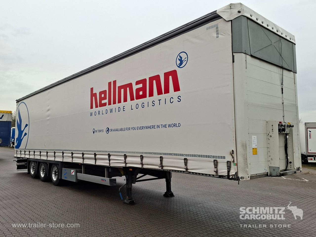 SCHMITZ Auflieger Curtainsider Standard - Tenta puspiekabe: foto 1 SCHMITZ Auflieger Curtainsider Standard - Tenta puspiekabe: foto 1