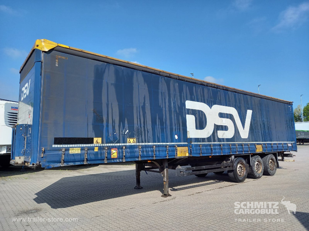 Tenta puspiekabe SCHMITZ Auflieger Curtainsider Standard: foto 6