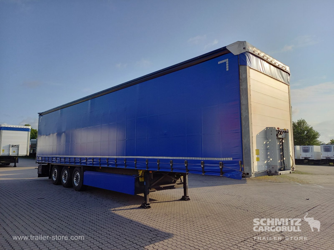SCHMITZ Auflieger Curtainsider Standard - Tenta puspiekabe: foto 1 SCHMITZ Auflieger Curtainsider Standard - Tenta puspiekabe: foto 1