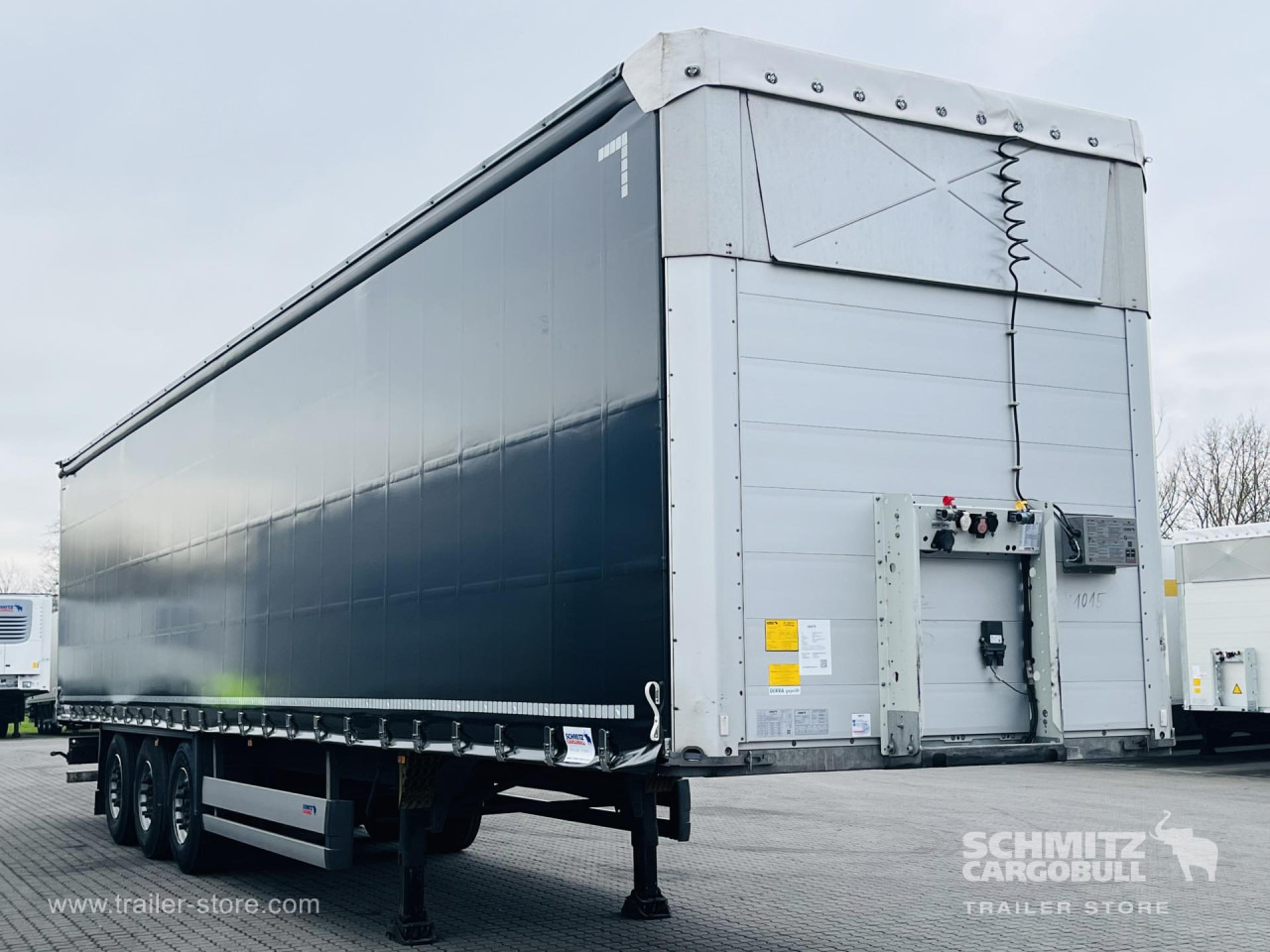 SCHMITZ Auflieger Curtainsider Standard - Tenta puspiekabe: foto 1 SCHMITZ Auflieger Curtainsider Standard - Tenta puspiekabe: foto 1