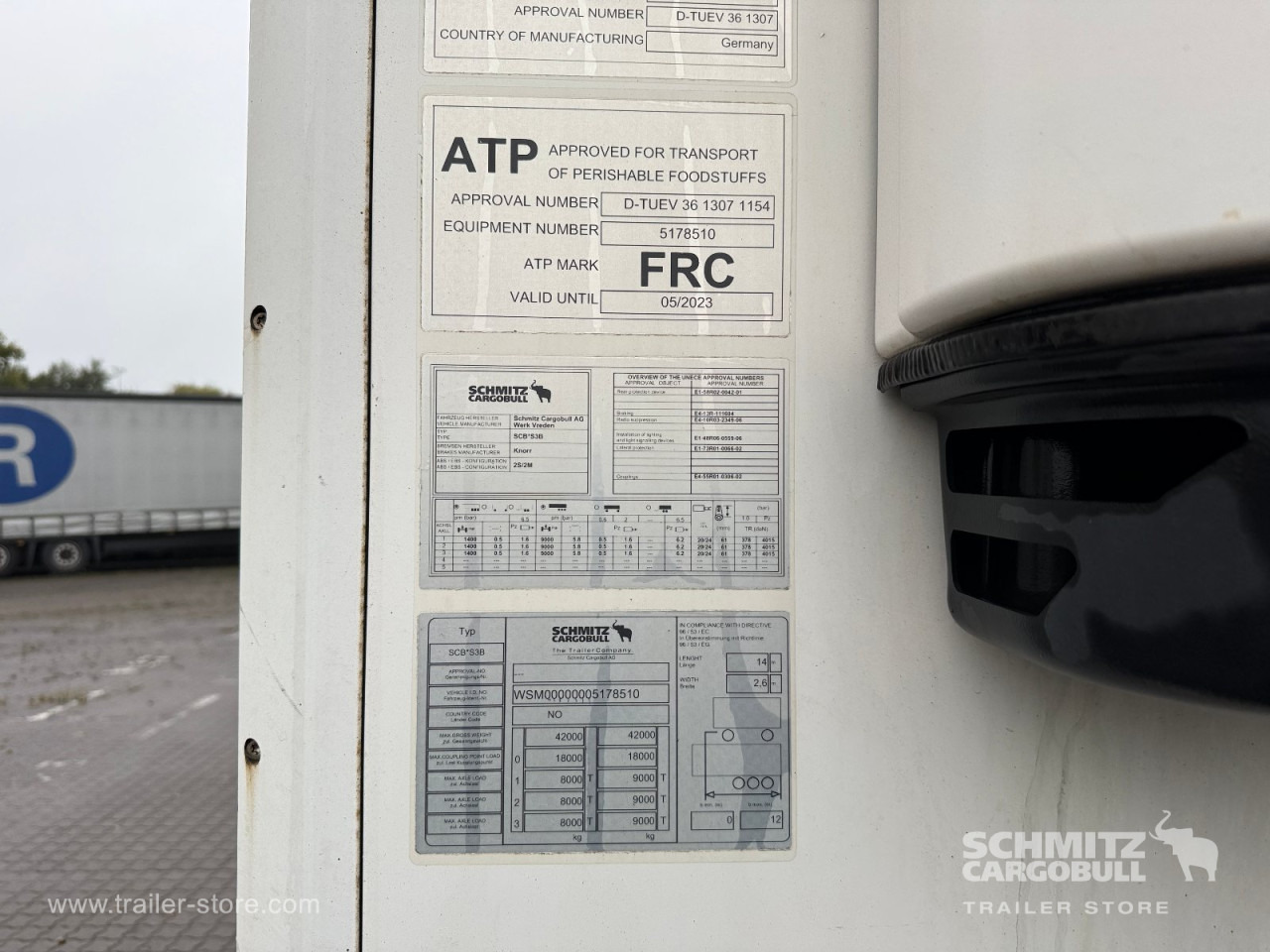 SCHMITZ Auflieger Tiefkühler Multitemp Double deck - Puspiekabe izotermiskais: foto 5 SCHMITZ Auflieger Tiefkühler Multitemp Double deck - Puspiekabe izotermiskais: foto 5