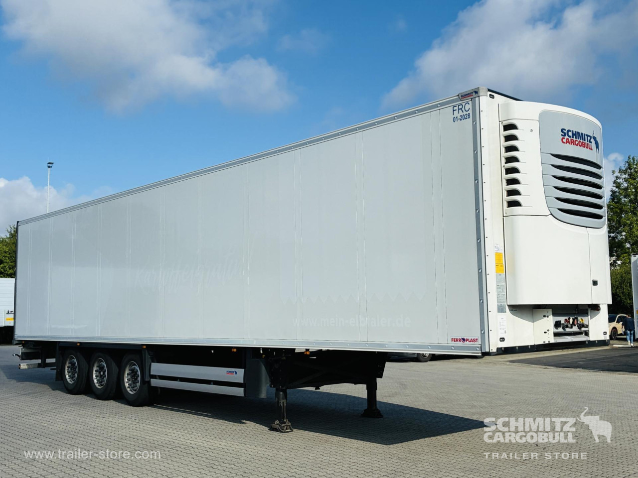 SCHMITZ Auflieger Tiefkühler Standard Double deck - Puspiekabe izotermiskais: foto 1 SCHMITZ Auflieger Tiefkühler Standard Double deck - Puspiekabe izotermiskais: foto 1