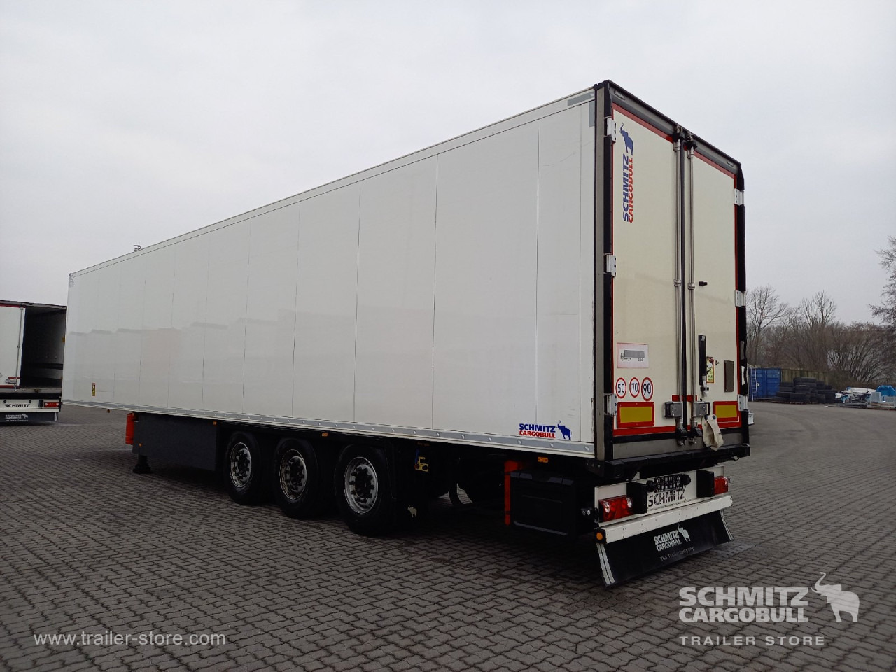 Puspiekabe izotermiskais SCHMITZ Auflieger Tiefkühler Standard Double deck: foto 8