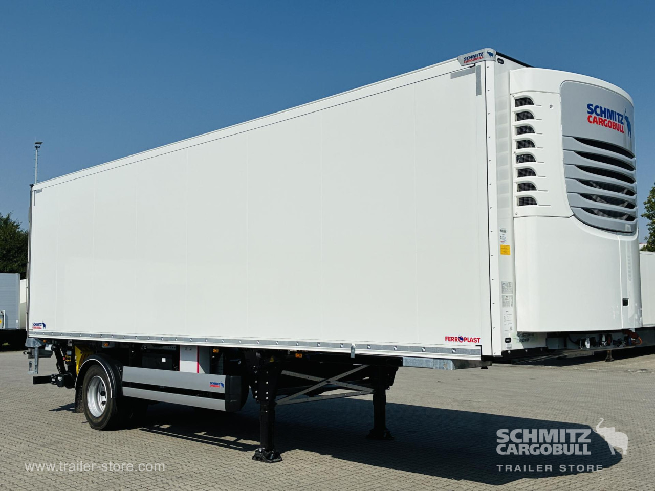 SCHMITZ Auflieger Tiefkühler Standard Taillift - Puspiekabe izotermiskais: foto 1 SCHMITZ Auflieger Tiefkühler Standard Taillift - Puspiekabe izotermiskais: foto 1