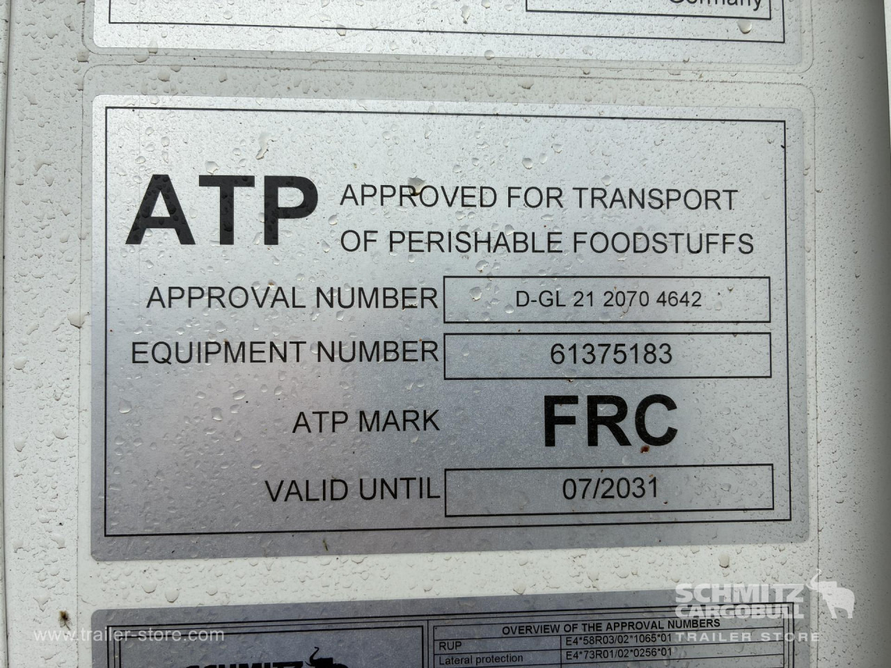 SCHMITZ Auflieger Tiefkühler Standard - Puspiekabe izotermiskais: foto 4 SCHMITZ Auflieger Tiefkühler Standard - Puspiekabe izotermiskais: foto 4