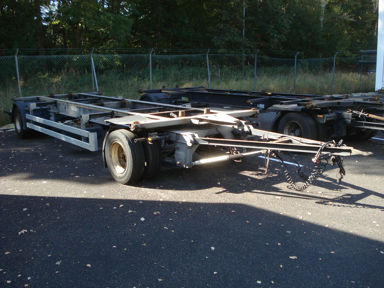 Web-Trailer ANH 18 Drehschemel Jumbo verzinkt für C7,82 WBs - Piekabe noņemamā virsbūve/ Konteineru vedējs: foto 1 Web-Trailer ANH 18 Drehschemel Jumbo verzinkt für C7,82 WBs - Piekabe noņemamā virsbūve/ Konteineru vedējs: foto 1