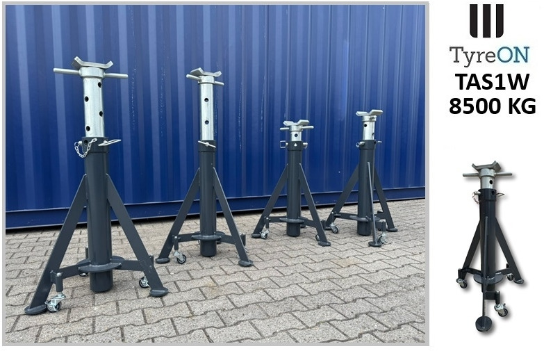 4 pieces TAS1W 8.5T mobile axle supports 900-1500 mm - Garāžu aprīkojums: foto 5 4 pieces TAS1W 8.5T mobile axle supports 900-1500 mm - Garāžu aprīkojums: foto 5