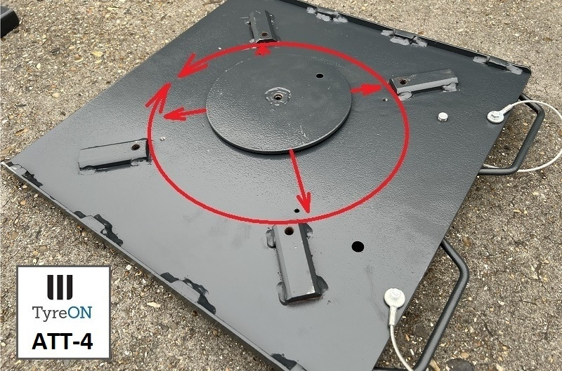 ATT4 alignment turn plates - height 4 cm - Garāžu aprīkojums: foto 4 ATT4 alignment turn plates - height 4 cm - Garāžu aprīkojums: foto 4
