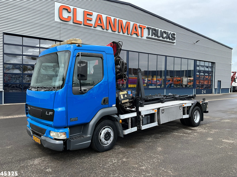 DAF FA 45 LF 180 HMF 7 Tonmeter laadkraan - Pacēlājs ar āķi, Kravas auto ar manipulatoru: foto 2 DAF FA 45 LF 180 HMF 7 Tonmeter laadkraan - Pacēlājs ar āķi, Kravas auto ar manipulatoru: foto 2