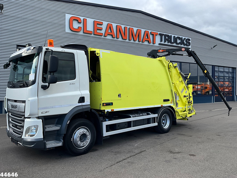 DAF FA CF 340 Euro 6 NTM 14.6m³ + PM 4 Tonmeter laadkraan - Atkritumu vedējs: foto 1 DAF FA CF 340 Euro 6 NTM 14.6m³ + PM 4 Tonmeter laadkraan - Atkritumu vedējs: foto 1