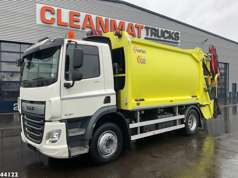 DAF FA CF 340 Euro 6 Norba 17 m³ + Palfinger 3.8 Tonmeter laadkraan + Winch - Atkritumu vedējs: foto 3 DAF FA CF 340 Euro 6 Norba 17 m³ + Palfinger 3.8 Tonmeter laadkraan + Winch - Atkritumu vedējs: foto 3