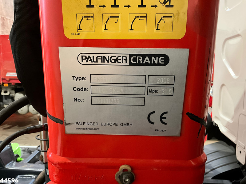 Pacēlājs ar āķi, Kravas auto ar manipulatoru DAF FA LF 250 Euro 6 Palfinger 6,5 Tonmeter laadkraan: foto 18