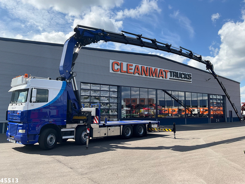 DAF FAD 95 XF 480 8x4 Effer 85 Tonmeter laadkraan + Fly-Jib (Bj. 2012) - Kravas auto ar manipulatoru: foto 1 DAF FAD 95 XF 480 8x4 Effer 85 Tonmeter laadkraan + Fly-Jib (Bj. 2012) - Kravas auto ar manipulatoru: foto 1