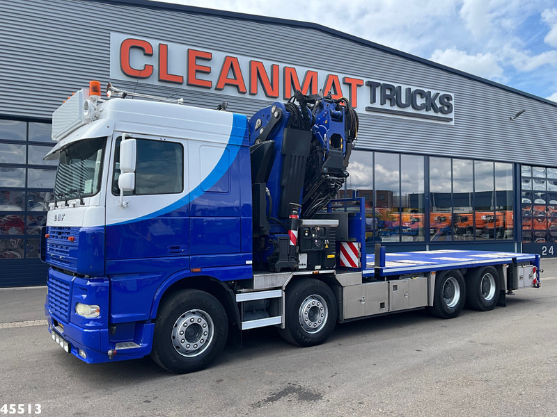 DAF FAD 95 XF 480 8x4 Effer 85 Tonmeter laadkraan + Fly-Jib (Bj. 2012) - Kravas auto ar manipulatoru: foto 2 DAF FAD 95 XF 480 8x4 Effer 85 Tonmeter laadkraan + Fly-Jib (Bj. 2012) - Kravas auto ar manipulatoru: foto 2