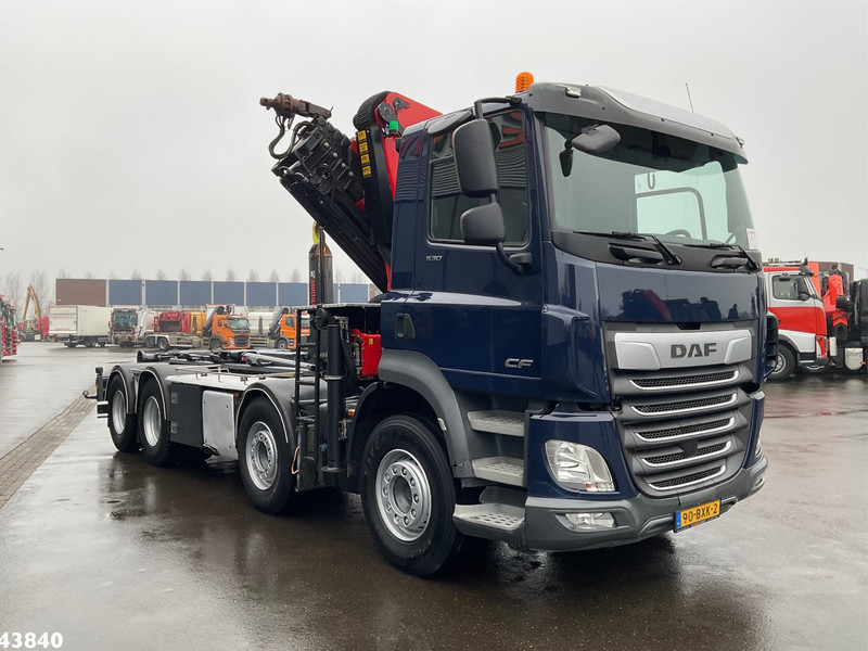 DAF FAD CF 530 8x4 Euro 6 Palfinger 33 Tonmeter laadkraan - Pacēlājs ar āķi, Kravas auto ar manipulatoru: foto 3 DAF FAD CF 530 8x4 Euro 6 Palfinger 33 Tonmeter laadkraan - Pacēlājs ar āķi, Kravas auto ar manipulatoru: foto 3