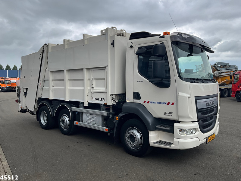 DAF FAG LF 220 Euro 6 Haller 14m³ Just 121.722 km! - Atkritumu vedējs: foto 3 DAF FAG LF 220 Euro 6 Haller 14m³ Just 121.722 km! - Atkritumu vedējs: foto 3
