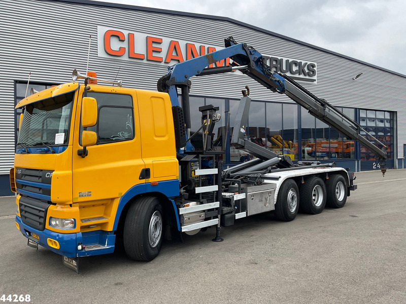 DAF FAK 85 CF 410 Palfinger 18 Tonmeter laadkraan - Pacēlājs ar āķi, Kravas auto ar manipulatoru: foto 1 DAF FAK 85 CF 410 Palfinger 18 Tonmeter laadkraan - Pacēlājs ar āķi, Kravas auto ar manipulatoru: foto 1