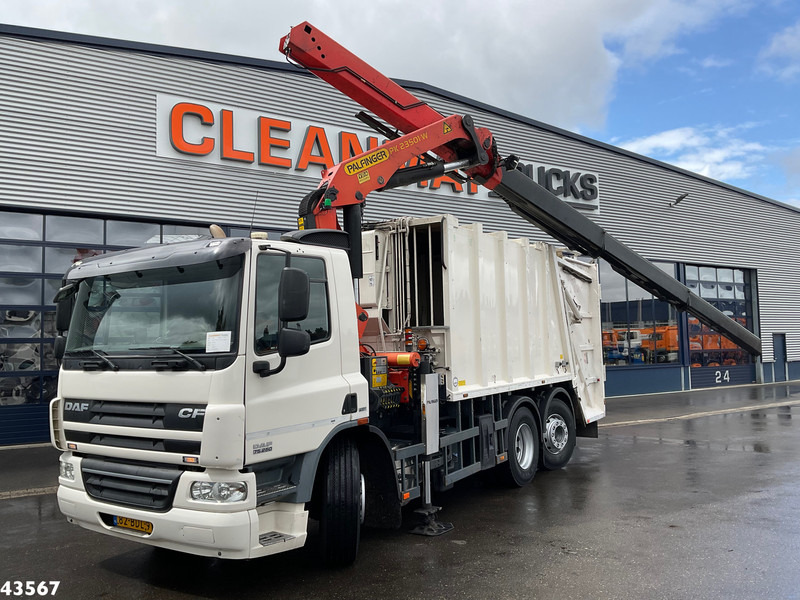 DAF FAN 75 CF 250 Palfinger 23 Tonmeter laadkraan - Atkritumu vedējs: foto 1 DAF FAN 75 CF 250 Palfinger 23 Tonmeter laadkraan - Atkritumu vedējs: foto 1