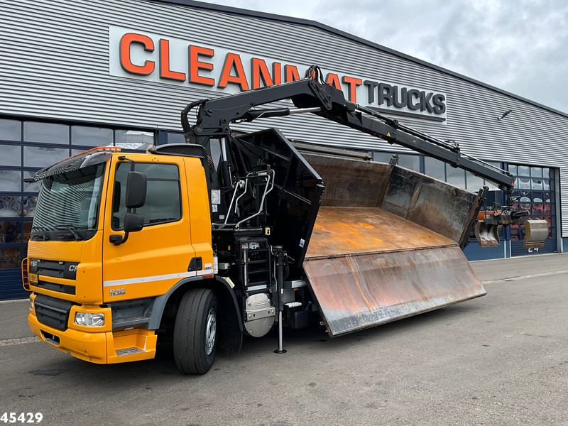 DAF FAN 75 CF 360 Hiab 12 Tonmeter laadkraan + Kipper 15m³ Just 177.993 km! - Kravas automašīna pašizgāzējs, Kravas auto ar manipulatoru: foto 2 DAF FAN 75 CF 360 Hiab 12 Tonmeter laadkraan + Kipper 15m³ Just 177.993 km! - Kravas automašīna pašizgāzējs, Kravas auto ar manipulatoru: foto 2