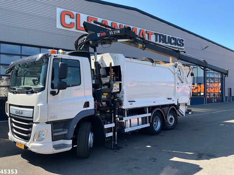 DAF FAN CF 290 Euro 6 Hiab 21 Tonmeter laadkraan - Atkritumu vedējs: foto 1 DAF FAN CF 290 Euro 6 Hiab 21 Tonmeter laadkraan - Atkritumu vedējs: foto 1
