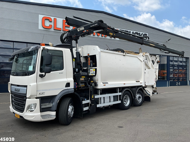DAF FAN CF 290 Euro 6 Hiab 21 Tonmeter laadkraan - Atkritumu vedējs: foto 1 DAF FAN CF 290 Euro 6 Hiab 21 Tonmeter laadkraan - Atkritumu vedējs: foto 1