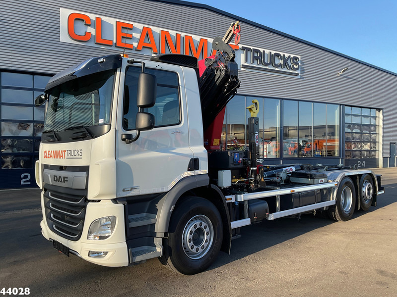 DAF FAN CF 340 Euro 6 HMF 18 Tonmeter laadkraan met lier Just 45.802 km! - Pacēlājs ar āķi, Kravas auto ar manipulatoru: foto 3 DAF FAN CF 340 Euro 6 HMF 18 Tonmeter laadkraan met lier Just 45.802 km! - Pacēlājs ar āķi, Kravas auto ar manipulatoru: foto 3