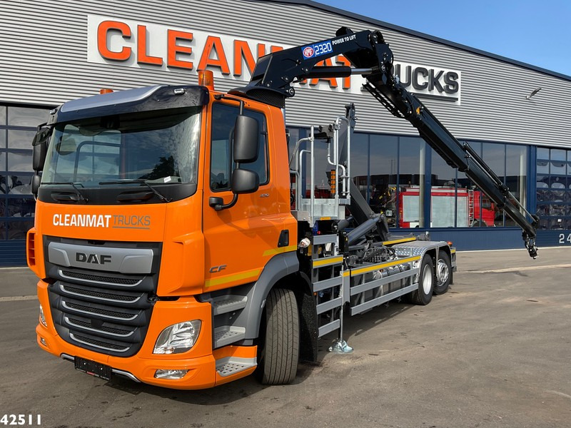 DAF FAN CF 430 HMF 23 Tonmeter laadkraan - Pacēlājs ar āķi, Kravas auto ar manipulatoru: foto 1 DAF FAN CF 430 HMF 23 Tonmeter laadkraan - Pacēlājs ar āķi, Kravas auto ar manipulatoru: foto 1