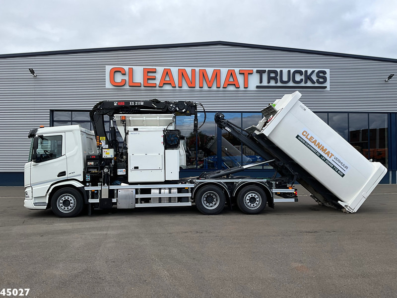 DAF FAN XD 340 Hiab 21 Tonmeter laadkraan - Atkritumu vedējs: foto 3 DAF FAN XD 340 Hiab 21 Tonmeter laadkraan - Atkritumu vedējs: foto 3