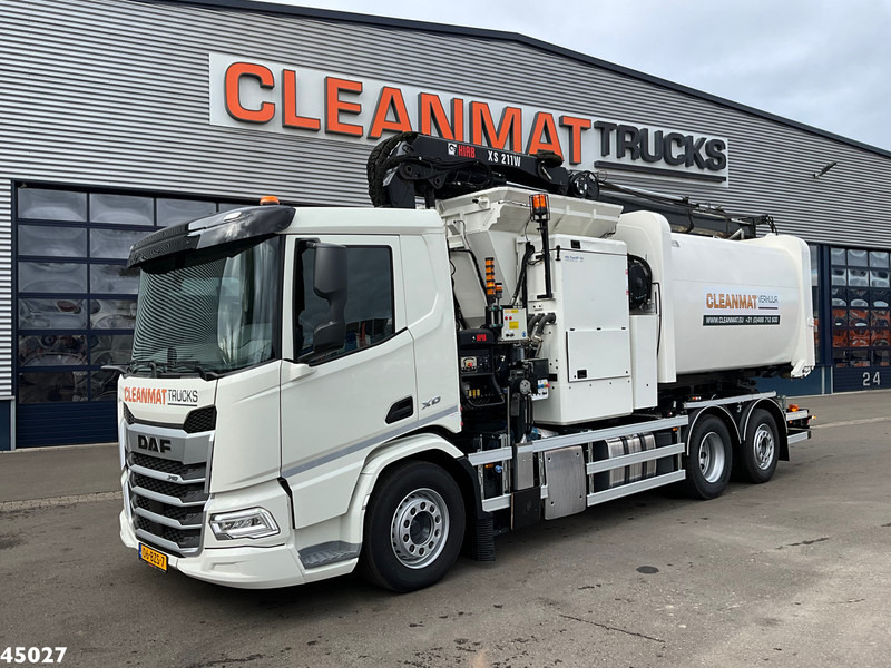 DAF FAN XD 340 Hiab 21 Tonmeter laadkraan - Atkritumu vedējs: foto 2 DAF FAN XD 340 Hiab 21 Tonmeter laadkraan - Atkritumu vedējs: foto 2