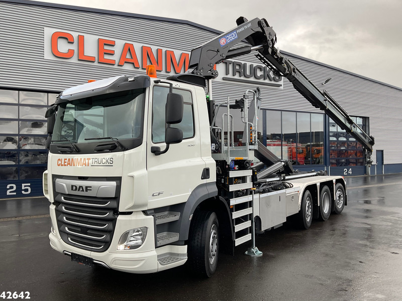 DAF FAQ CF 430 HMF 28 Tonmeter laadkraan - Pacēlājs ar āķi, Kravas auto ar manipulatoru: foto 1 DAF FAQ CF 430 HMF 28 Tonmeter laadkraan - Pacēlājs ar āķi, Kravas auto ar manipulatoru: foto 1